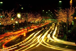 夜の道